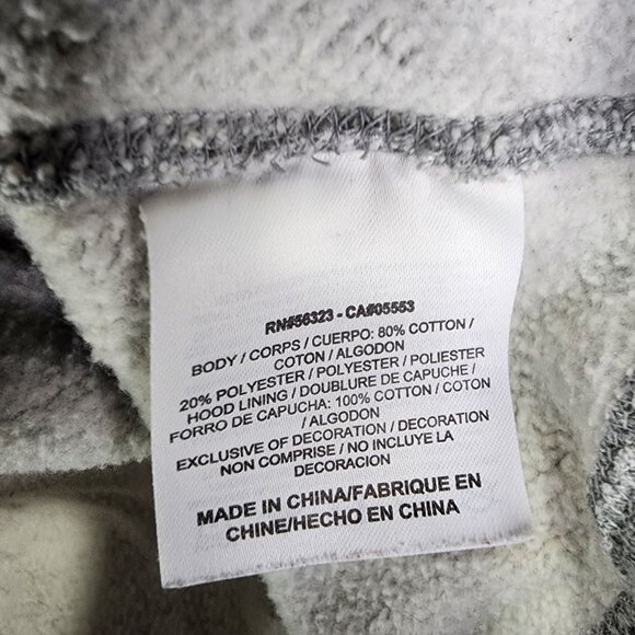 Mens Gray & Red Nike Arkansas Razorbacks Hoodie Sweatshirt Long Sleeve Size M - Picture 5 of 10